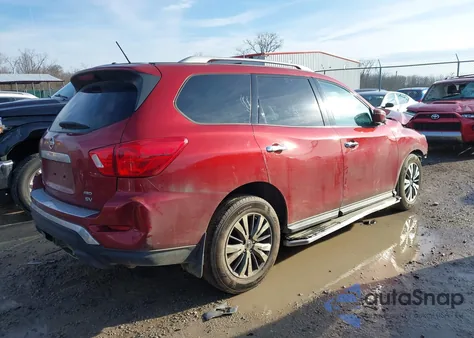2017 Nissan Pathfinder Sv z USA, uszkodzony, nr VIN 5N1DR2MM2HC651863